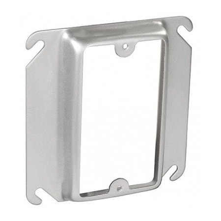 Southwire Device Ring, 1 Gang, Galvanized Steel, Square Box Type 52C14-5/8